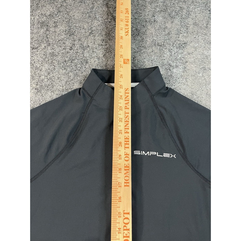 Peter Millar Quarterzip Pullover Womens Medium Black Golf UPF Lightweight EUC - Picture 6 of 10